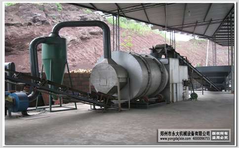 時產(chǎn)量10噸沙子烘干機(jī)